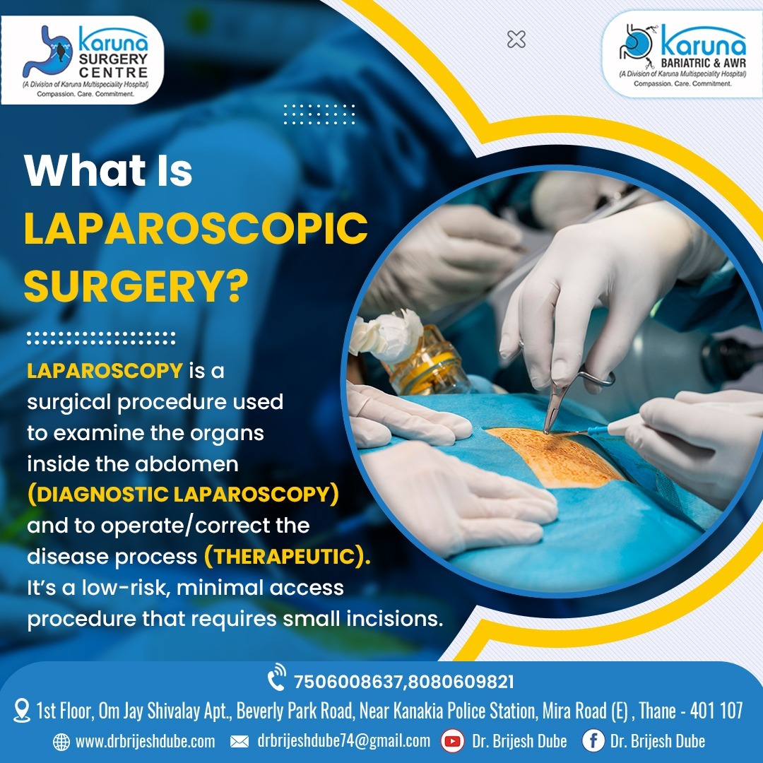 KarunaSurgery's tweet photo. Laparoscopic surgery Minimally invasive with small incisions and a camera for precision, reducing recovery time and discomfort. 

Contact us: 8080609821/7506008637
Visit us: https://t.co/FpdNrI2MFD
Share your review: https://t.co/cUrBhiJLLG

#karunasurgerycenter #Laparoscopic https://t.co/khehXCxRu7