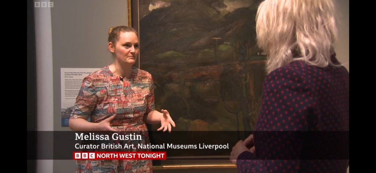 Did you catch us on @BBCNWT last night? 📺@Hosmeriana, Curator of British Art, spoke about some of the incredible women represented in our latest exhibition, 'Another View'. Watch again here (18 mins in): bbc.co.uk/iplayer/episod…