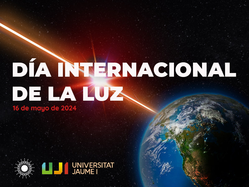 🗓️ Del 13 al 18 de maig, l'@UJIuniversitat celebra el Dia Internacional de la Llum amb conferències, tallers, carreres i el concurs de fotografia i acollint també l'acte central de celebració a nivell nacional! 🎉 Programa complet ➡️i.mtr.cool/vxtdfjkqik