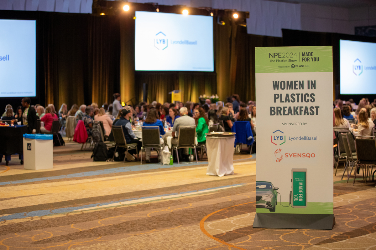 We’re at the midpoint of #NPE2024 and have had conversations on topics ranging from sustainability to mobility. We had the honor of sponsoring the #WomeninPlastics breakfast. 

Find us at <a href="/NPEplasticsshow/">NPE: The Plastics Show</a> booth S22005. Looking forward to seeing you!