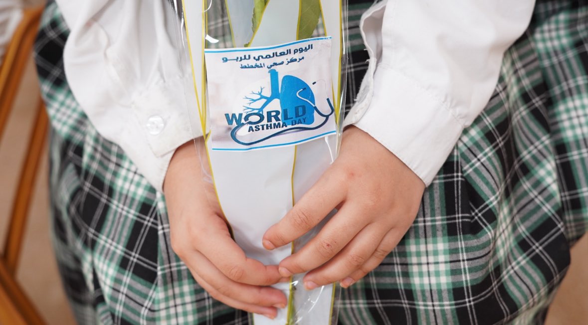 AljoufCluster's tweet photo. تزامنًا مع #اليوم_العالمي_للربو نفذ مركز صحي المخطط فعالية تهدف إلى تعزيز الوعي حول مرض #الربو وأعراضه، وأهمية تجنب العوامل المثيرة له، وكيفية التحكم به.
#تجمع_الجوف_الصحي https://t.co/f5BrNPzieI