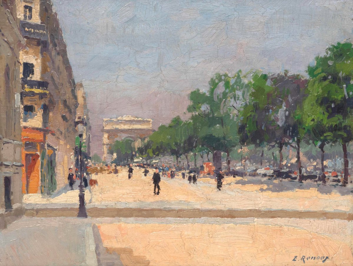 Champs-Élysées
by Jules Ernest Renoux
in 1915

#Paris #Parisjetaime #visitparisregion #ExploreFrance #France #cityscape #arcdetriomphe #julesernestrenoux #champselysees