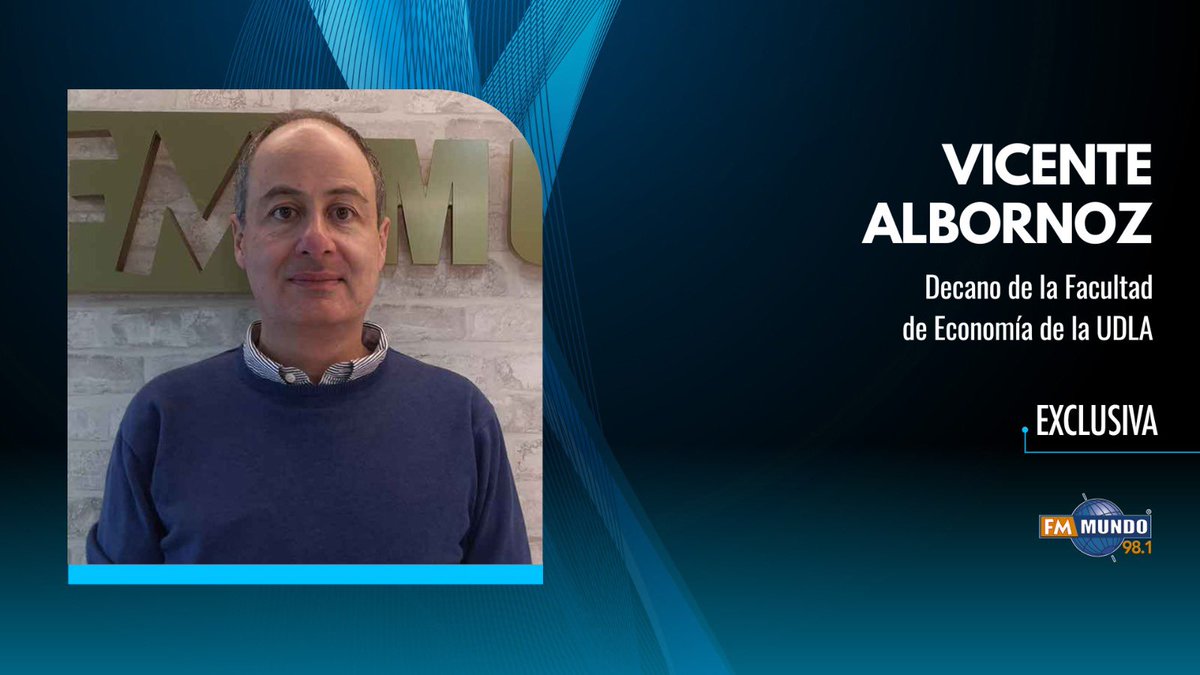 📢 Estamos #AlAire en #NotimundoAlDía con @VicenteAlbornoz, decano de la Facultad de Economía de la @UDLAEcuador, conversando sobre la inflación mensual tras el incremento del IVA. 🎥 Míranos #EnVivo 📲 youtube.com/live/g7oxNxojW…