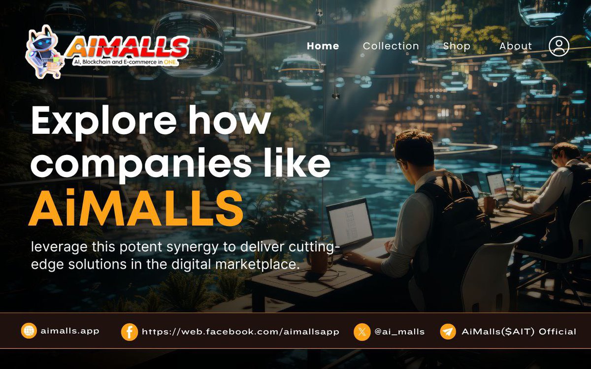 🧠The synergy between #AI, #Blockchain, and #E-commerce crafts personalized, secure, and efficient online shopping experiences, reshaping the digital marketplace landscape. 🧭Explore how companies like #AiMalls leverage this potent synergy to deliver cutting-edge solutions in