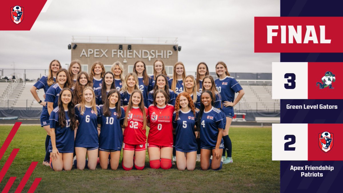 Lady Pats played well last night but dropped points in the final seconds of the match. Congrats to the JV team on a 13-2-2 season! Varsity finishes the regular season 10-4-6 and looks forward to a solid playoff run! #COYP #PATFAM