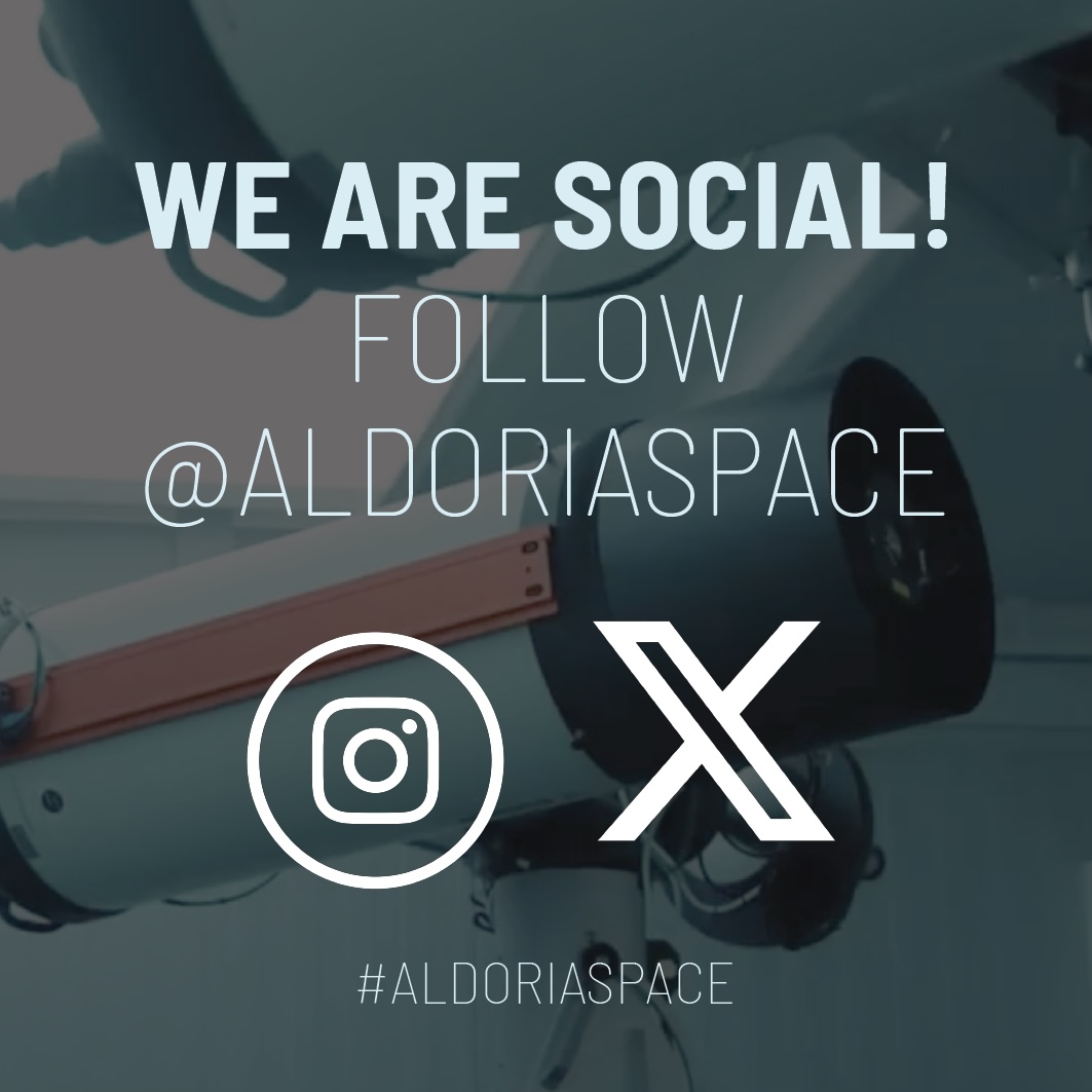 🚀📱We are social! Follow us on #Instagram at @AldoriaSpace for regular updates on our activities across the space sector, from tracking space debris to innovating new solutions for orbital security.   
🔗 instagram.com/aldoriaspace  

#AldoriaSpace #SpaceSituationalAwareness…