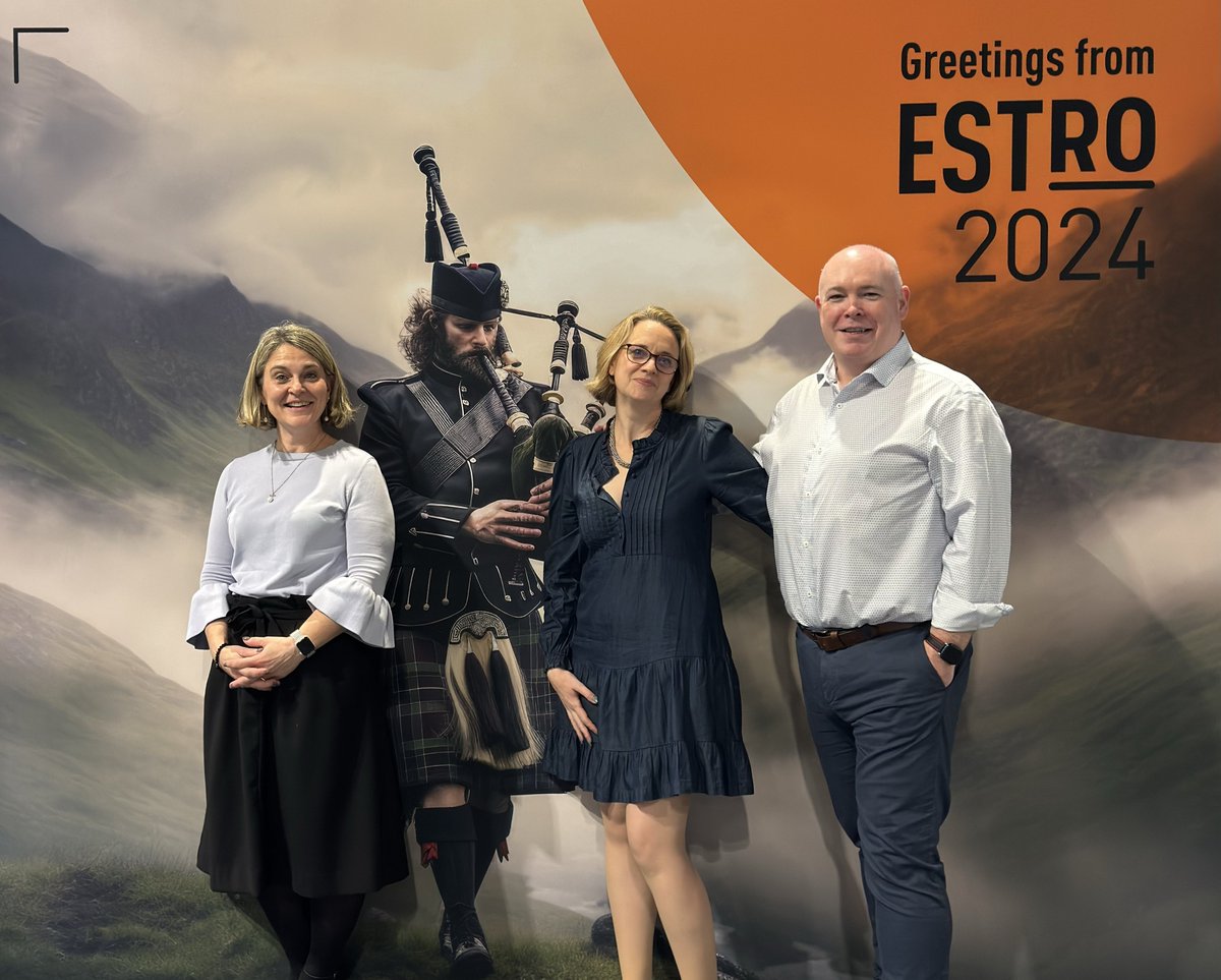 Thanks my two wonderful #lung #RadOnc colleagues @finn_corinne and @fifimcdrmh for a great #ESTRO24 in #Glasgow Huge thanks to @ProfAJChalmers and the @ESTRO_RT team for fanstatic meeting.