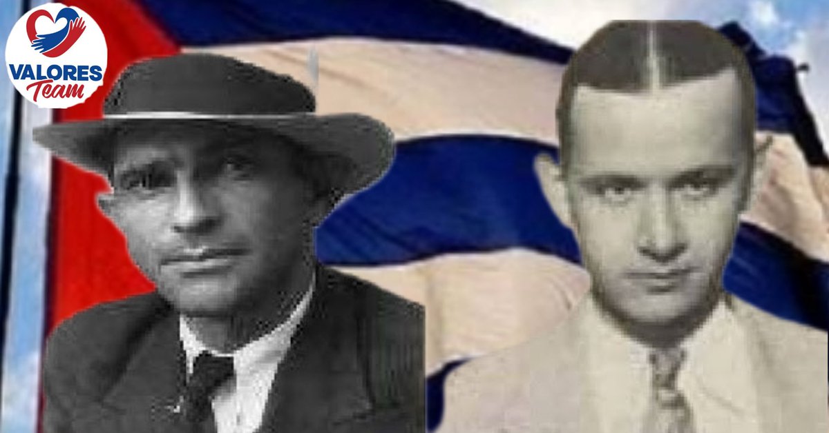 🇨🇺Un día como hoy pero en 1935 son asesinados Antonio Guiteras y Carlos Aponte. Dos hombres con un mismo destino y un mismo ideal. 🌟LaPatria #CubaViveEnSuHistoria