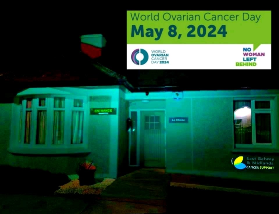 Today is World Ovarian Cancer Day.If you can do only one thing for #WOCD2024 ,share these 5 facts.
Our centre, our monument here in Ballinasloe & buildings across Ireland will be lit up in teal,the international campaign colour.
#WorldOvarianCancerDay
#ThisIsGo
#NoWomanLeftBehind