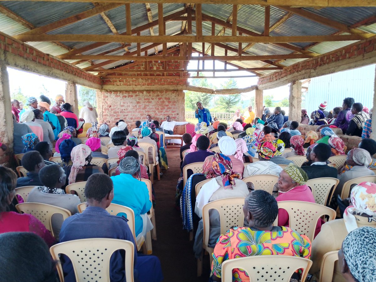 Empowering women, transforming communities! Today, joined @simeivalentine and Hon. Matata MCA Kapsabet ward, in Iruru village for a women empowerment program, focusing on health, climate, financial inclusion, and budgeting. @MentorsTrack @Regina_Magoke #WomenEmpowerment