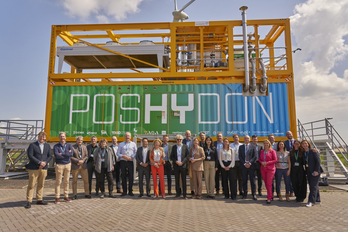 Een pilot die ik met grote belangstelling ga volgen👉poshydon.com/nl/poshydon-te…. Willen we veilig en gezond blijven wonen en werken, dan moeten we onze CO2-uitstoot beperken en de overstap maken naar schone energie. Om dat te bereiken hebben we dit soort innovaties nodig. #transitie