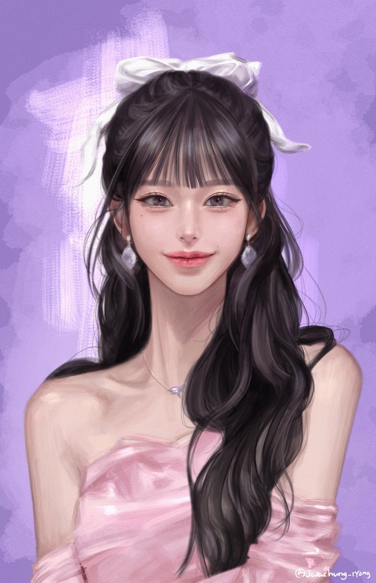 그림이 도무지 안 그려져서 공주마마 모작으로 재활 ..
#장원영