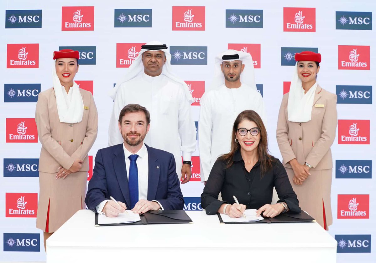 Emirates and MSC Cruises have renewed their partnership for another two seasons, cementing Dubai’s position as a major cruise hub. #ittngroup #ittnswitchedon ittn.ie/travel-news/em…