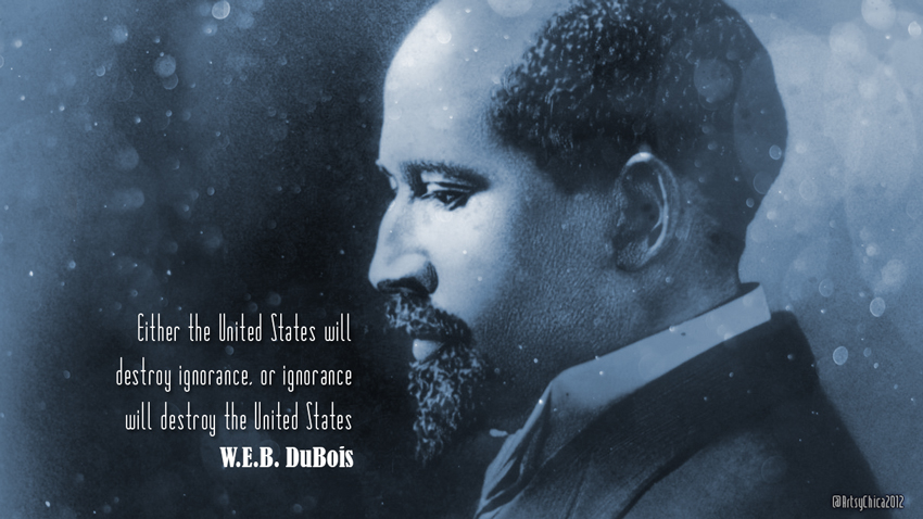 @GunnyJ hate and ignorance is destroying our country. 

'Either the United States will destroy ignorance or ignorance will destroy the United States. #WEBDuBois 

And here we are...
