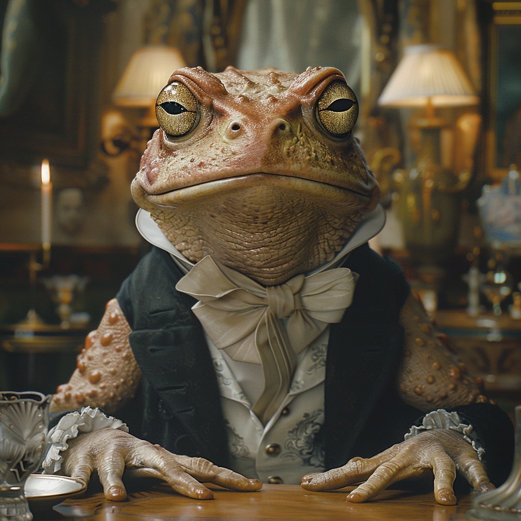 Good afternoon my noble fellows🐸🤵🍷