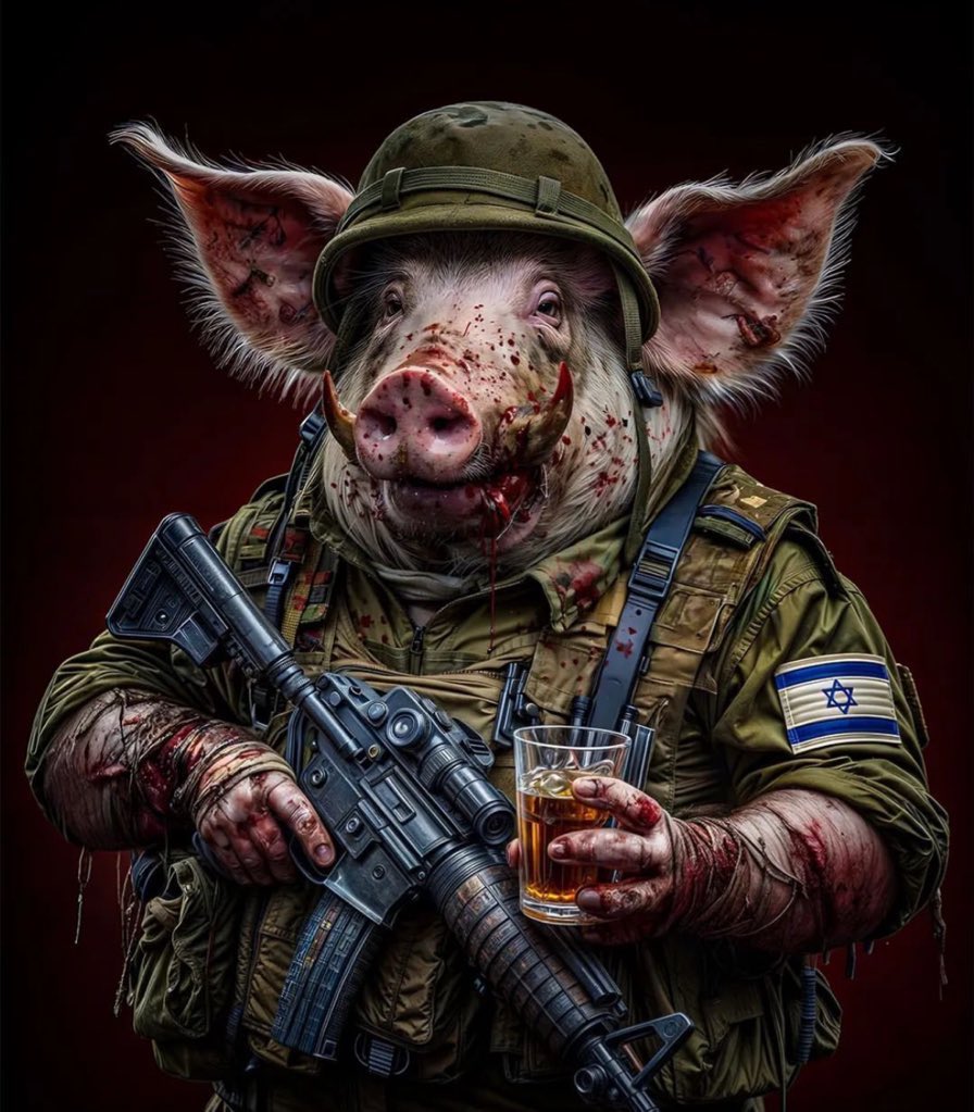 @IsraelPersian خفه شو نکبت کذاب صهیون حقا که از خوک هم کثیف تری 
#IsraelisISIS