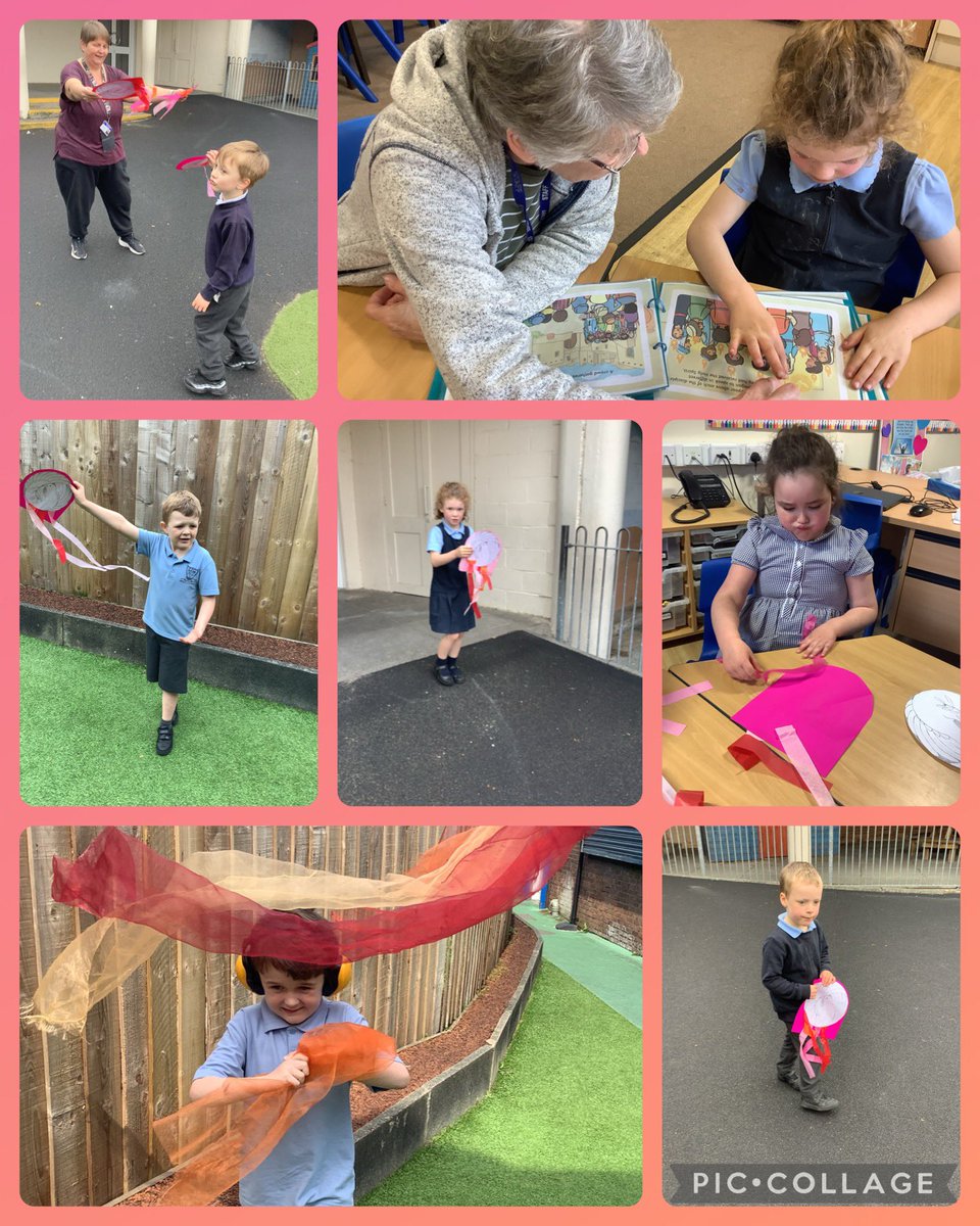 1J have been learning about Pentecost and created our own holy spirits and watched them fly through the wind ! #REOlol #MakeADifference @ololprimary_HT