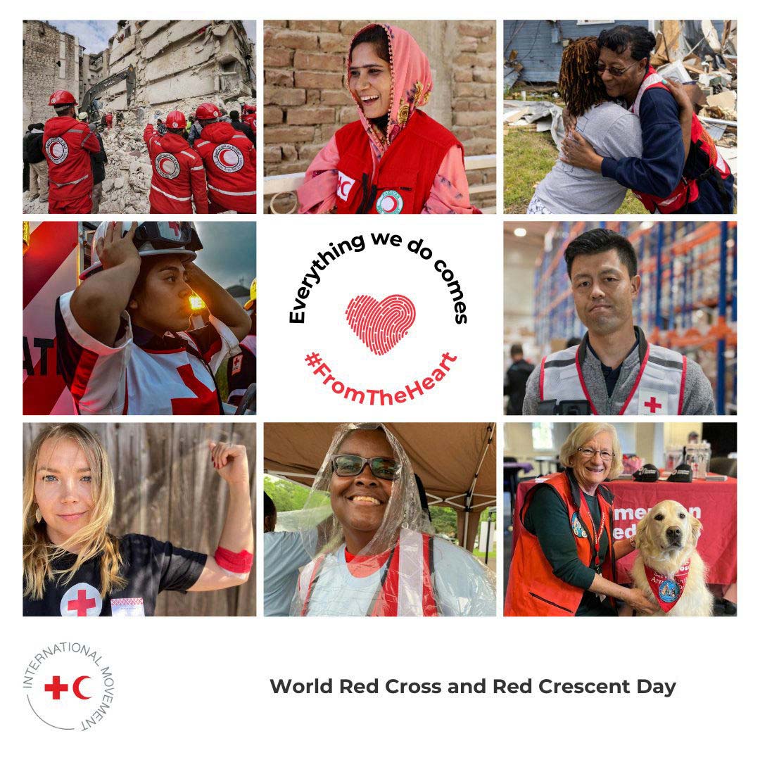 🌍 On #WorldRedCrossDay & #RedCrescentDay, raise awareness of humanitarian work. Share the importance of kindness #FromTheHeart ifrc.org/get-involved/c… #Cleeve