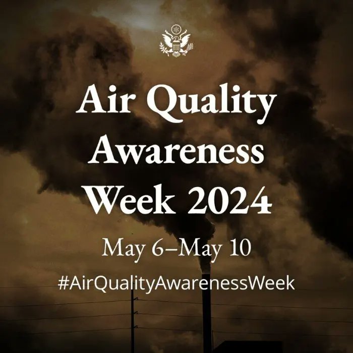 Did you know that air quality monitors are installed in over 75 U.S. embassies & consulates worldwide, helping to check the quality of air? During #AQAW we underscore the importance of learning about #airquality & the negative impacts of air pollution. More info: