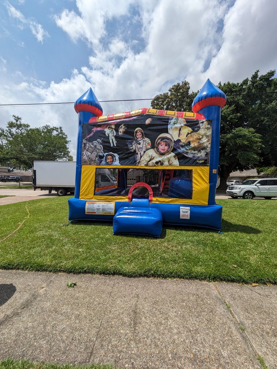 4in1 combo space kids bounce house rental in Metairie Louisiana from About To Bounce inflatable rentals. abouttobounce.com
#bouncehouserental
#partyrentals
#eventrentals