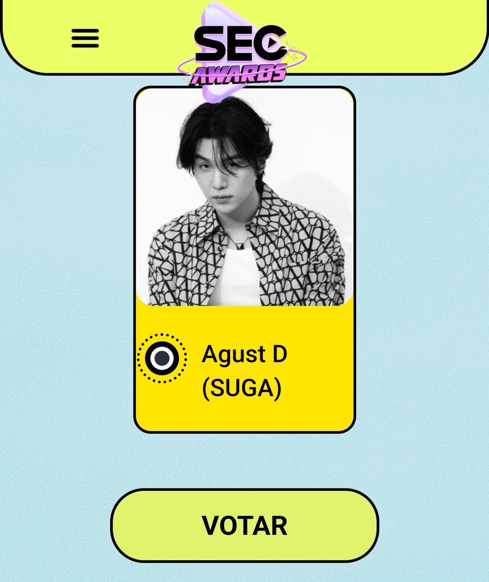 annlovesmyg's tweet photo. Have y'all voted today??

Eu voto para #AgustD como #ArtistaAsiatico no #SECAwards

📍https://t.co/rB0v2vLeKS https://t.co/ycINMfCpDN