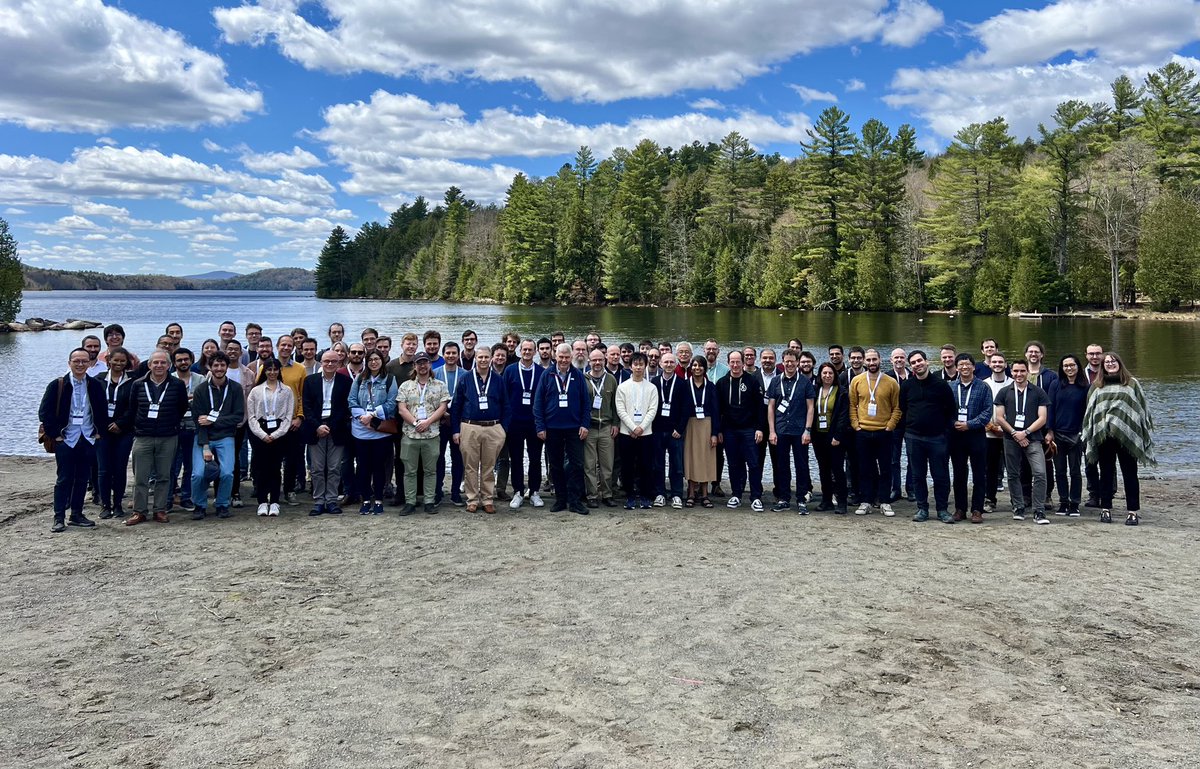 AndreasAtETH's tweet photo. Having a great time with colleagues and friends at the #Quantum Cavities 2024 workshop in Jouvence near Sherbrooke, Canada.
Great talks and discussions with participants from @Yale_QI @IQ_USherbrooke @UChicagoPME  and many other institutions.
Do you recognize anyone on the conference photo we took yesterday?
Also, the full program is available here: https://t.co/GpoaX1dADY