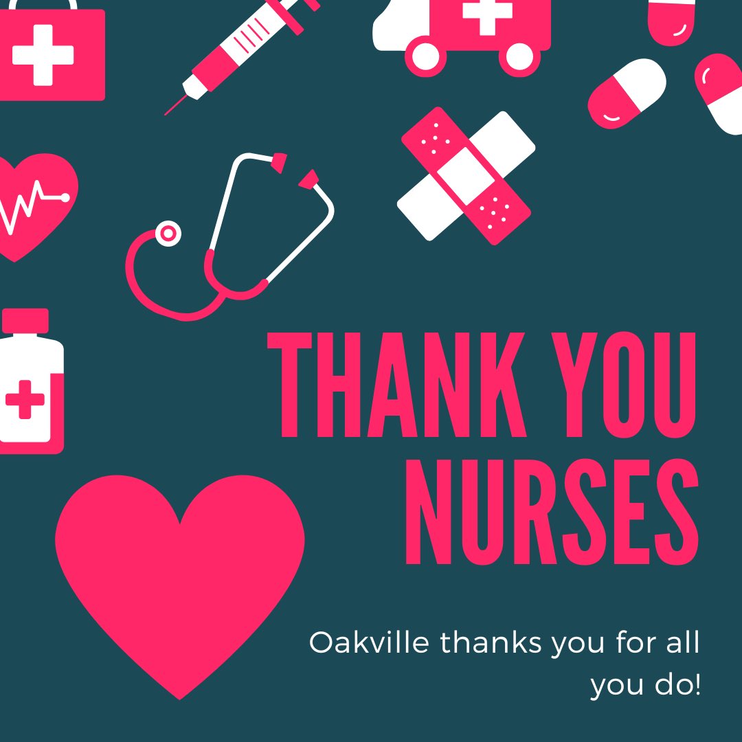 Happy Nurses Appreciation Day to our two amazing nurses, Nurse Jen and Nurse Nicole! Oakville Appreciates you! <a href="/OHS_Tigers/">Oakville High School</a>
