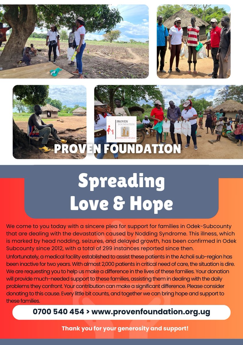 Let's do something for humanity, together. Donations in all forms are welcome. #givingtocharity #donatetoday #SpreadLove #SpreadHappiness #SpreadHope 

@MinofHealthUG 
@OPMUganda 
@AndrewOulanyah 
@Ayebare_Favour