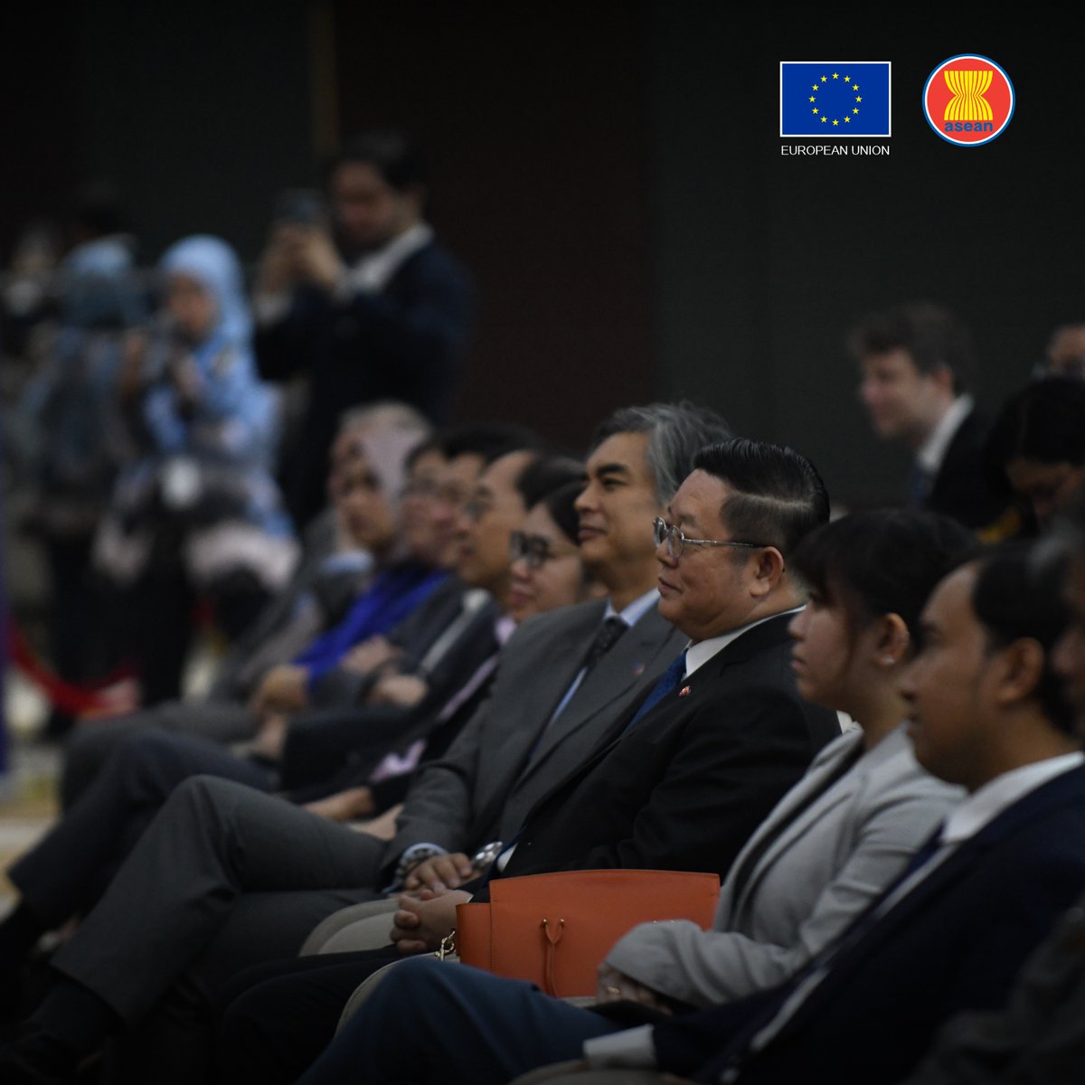 The launch event was also attended by Ambassadors from ASEAN and EU Member States, EU-ASEAN projects and media representatives.