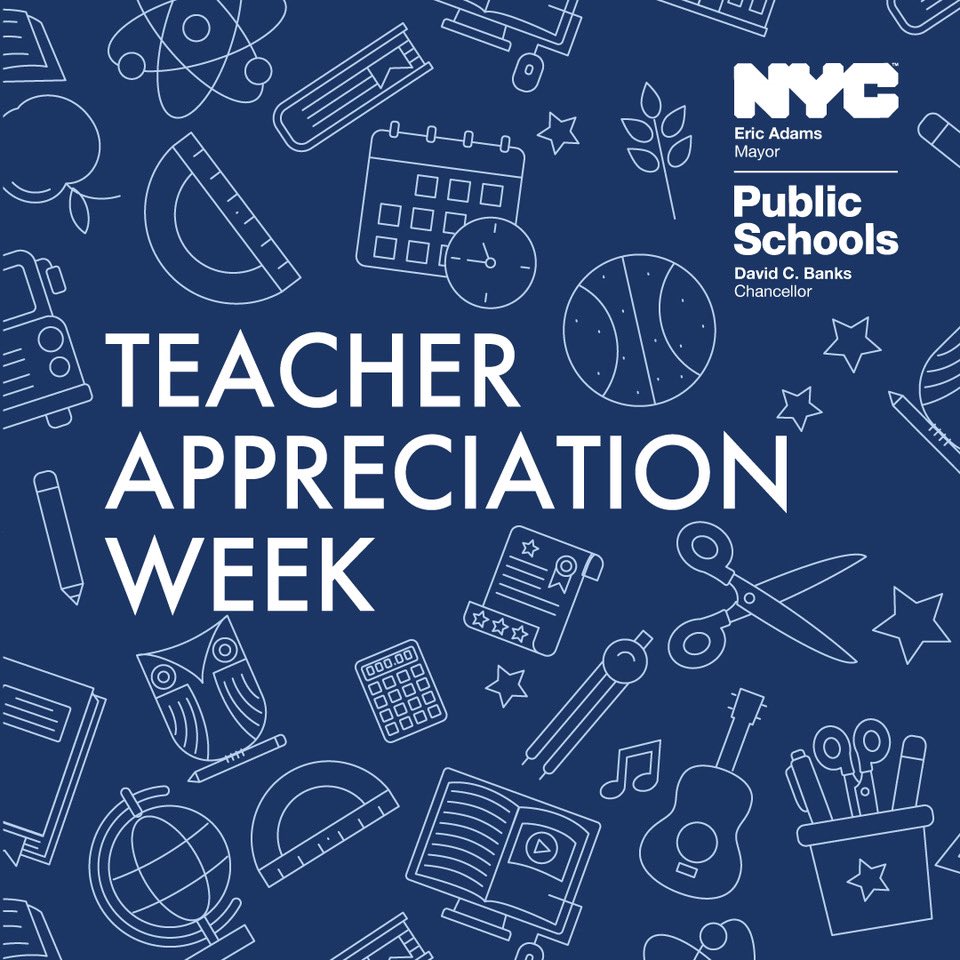 Reimagining the school experience for our children can only be accomplished with the incredible work done by the teachers in New York City Public Schools.   Share your favorite memory with your teacher using the hashtag: #ThankATeacherNYC Learn more at: schools.nyc.gov/TAW