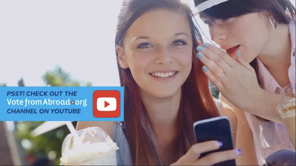 Did you know we run THE go-to @YouTube channel for all things related to voting from abroad in US elections! 🌎 Living or studying abroad? Got you covered. 😎 Subscribe now & stay informed: ow.ly/GoSW50Rq82G 🗳️🔔 #VoteFromAbroad #ExpatsVote #StudyAbroadTips #BeAVoter