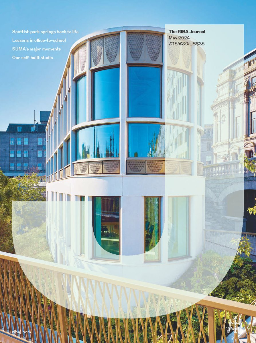 @LDADesign's restoration of Union Terrace Gardens with @AberdeenCC is the cover story for May's @RIBAJ. Pavilions by @StallanBrand, engineering and lighting design @Arup Makes for a good read. Thank you @RIBA ribaj.com/thearchive