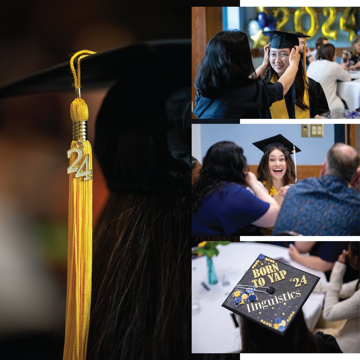 UMichLing's tweet photo. 🎉 Congratulations to the Class of 2024! You've soared higher than ever, Wolverines, and we couldn't be prouder! 🎓 Check out the highlights from this years ceremony💙💛 #MGoGrad #UMich2024 #Linguistics
https://t.co/tILBUwgZgR https://t.co/L1Rvvsffuh