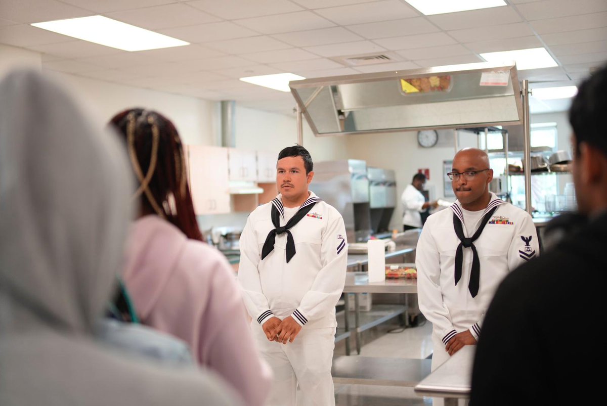 Excited to share that @NMSPIONEERS hosted a special event during Fleet Week, and it was nothing short of spectacular! Our incredible culinary students wowed everyone with their talent as they prepared a mouthwatering lunch for our distinguished visitors. #YourBestChoiceMDCPS