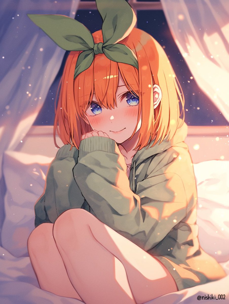 五等分の花嫁 #中野四葉 「風太郎、先にベッドに行ってるね」 ああ