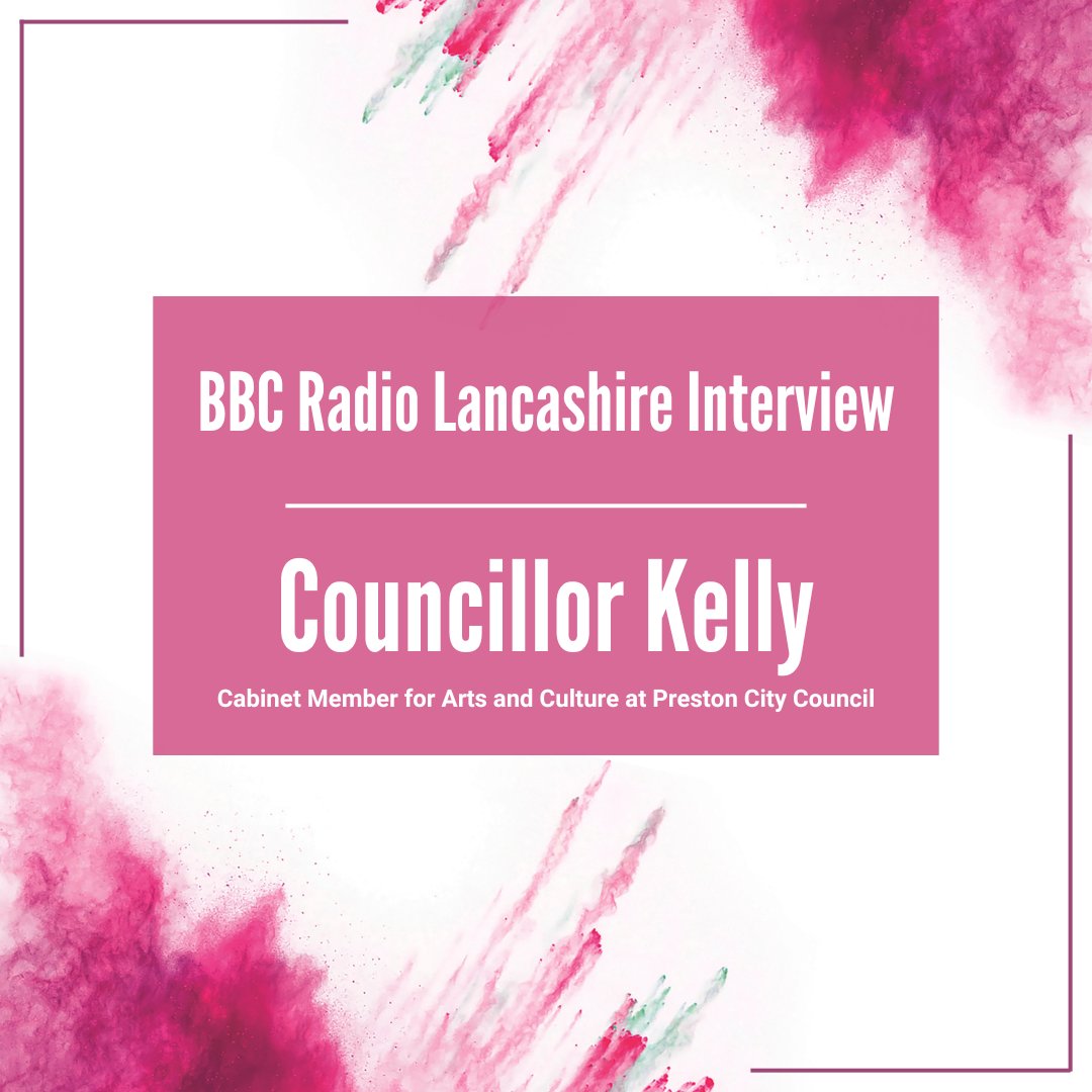 'Seeing people enjoy what we're doing and enjoying the different art forms is just brilliant, isn't it?' 💬 Did you catch Councillor Peter Kelly talking to Graham Liver this morning on BBC Radio Lancashire? 🎧 Listen now (from 1:19:00 - 1:25:00): pulse.ly/ttr30vljxw