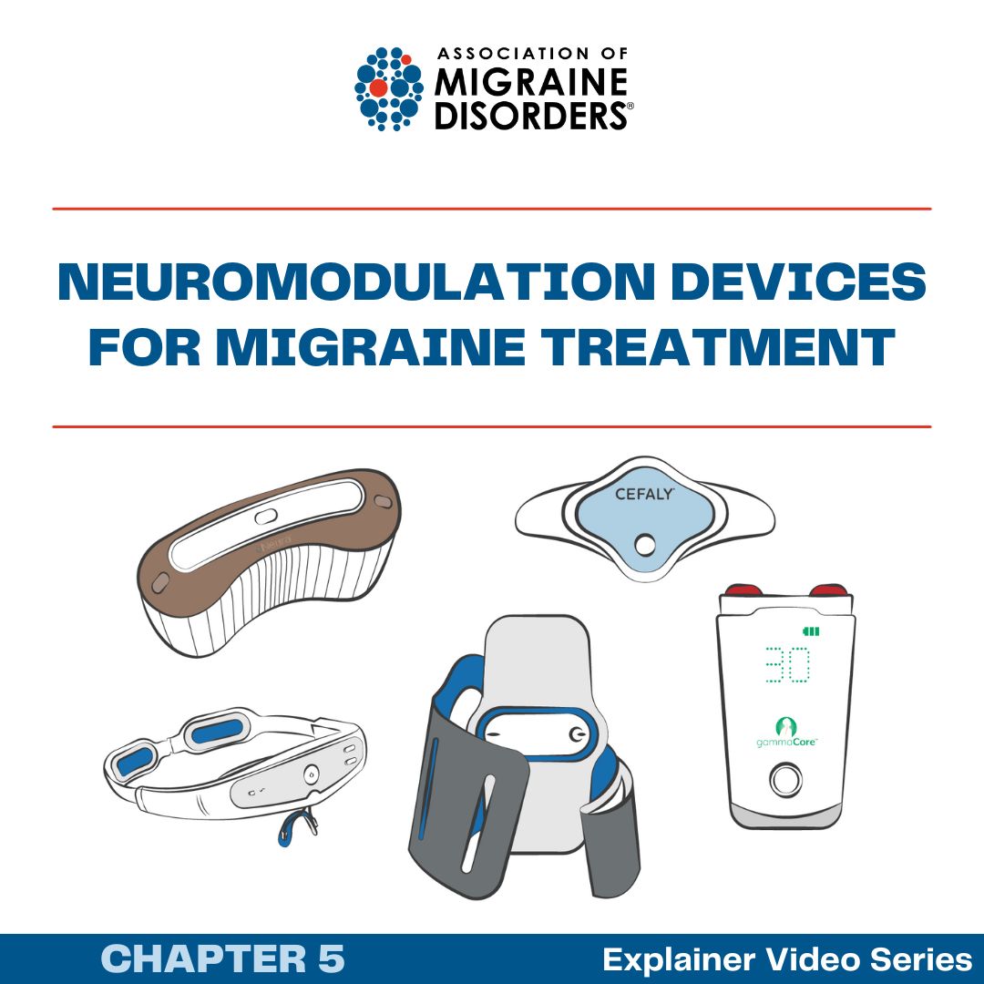 #Neuromodulation devices apply external electrical or magnetic impulses to reduce, eliminate or prevent #migraine attacks. 

Learn about the different devices for #migrainetreatment in our quick explainer video at migrainedisorders.org/video/chapter-…