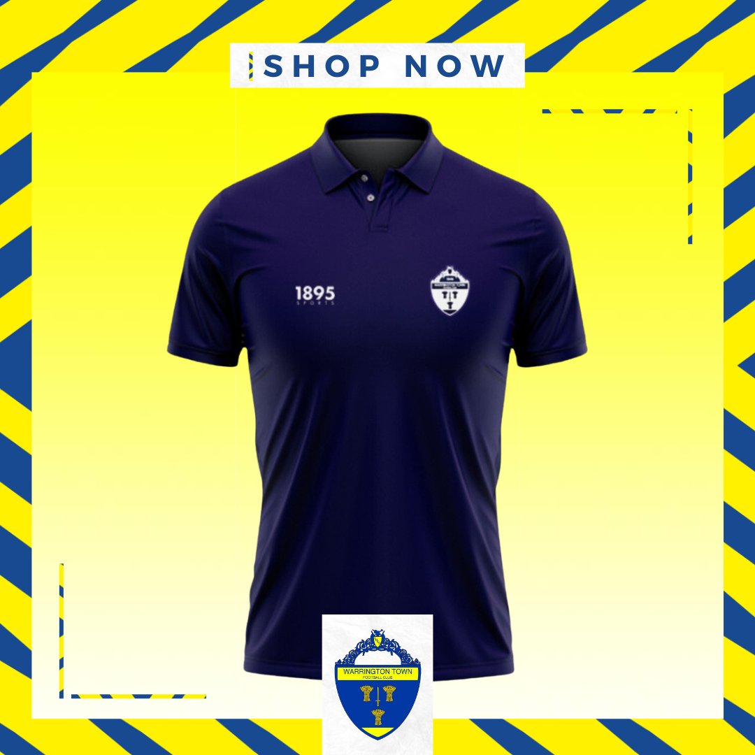 The warm weather is finally here, so dress for the occasion with our official Warrington Town polo shirt 🙌☀️ Get yours ➡️ pulse.ly/kfl6ilyudn