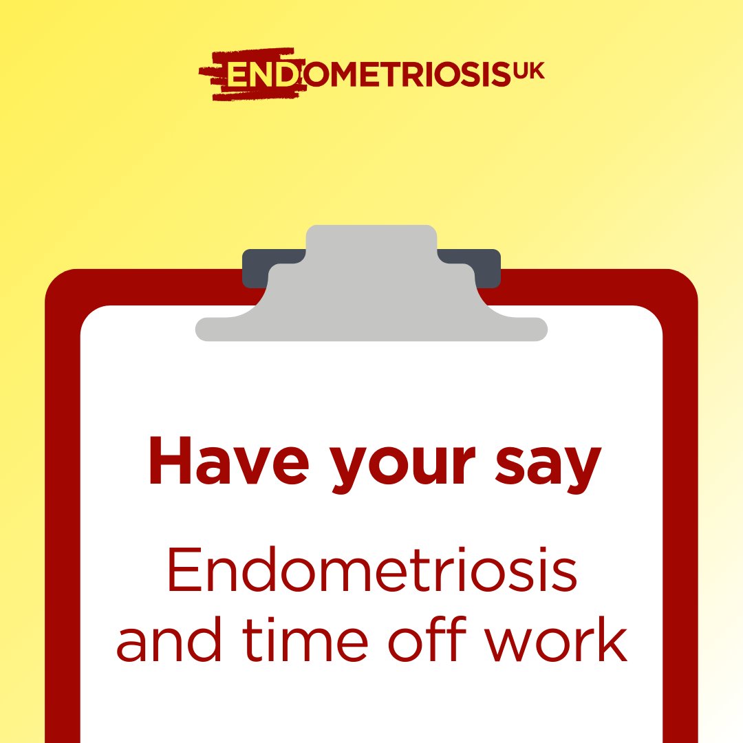 Many will have seen the news about the Government's proposed fit note reform. Endometriosis UK plan to respond to the Government call for evidence and to make sure that those with endometriosis are heard. Please consider completing our short survey at: surveymonkey.com/r/WXCJVWH
