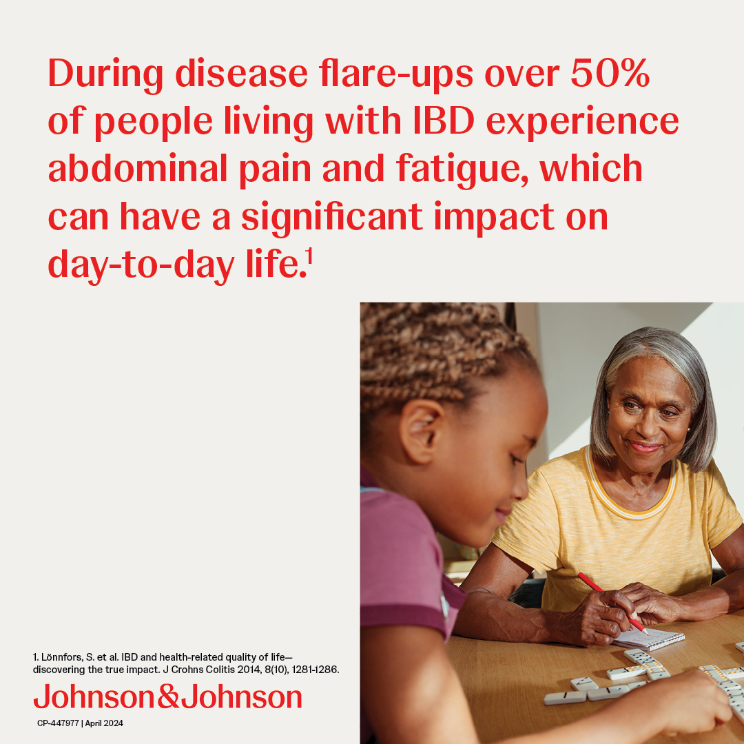 At Johnson & Johnson, we are continuously looking to improve disease management strategies for people living with #InflammatoryBowelDisease for the benefit of every patient, wherever they live.
