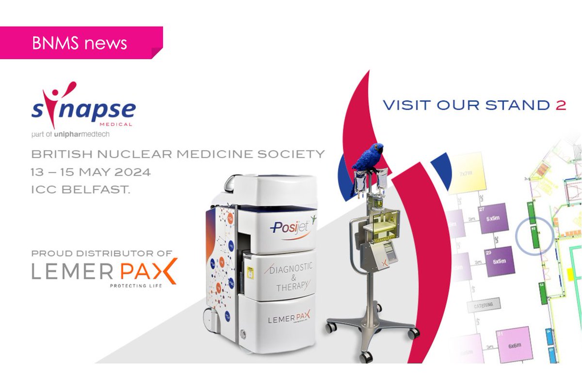 Radiation protection solutions will be showcased by Synapse.

@UnipharMedtech 

radmagazine.com/radiation-prot…

#RADMagazine #medicalimaging #news #healthcare #medical #radiology #BNMSS2024 #nuclearmedicine #PETCT