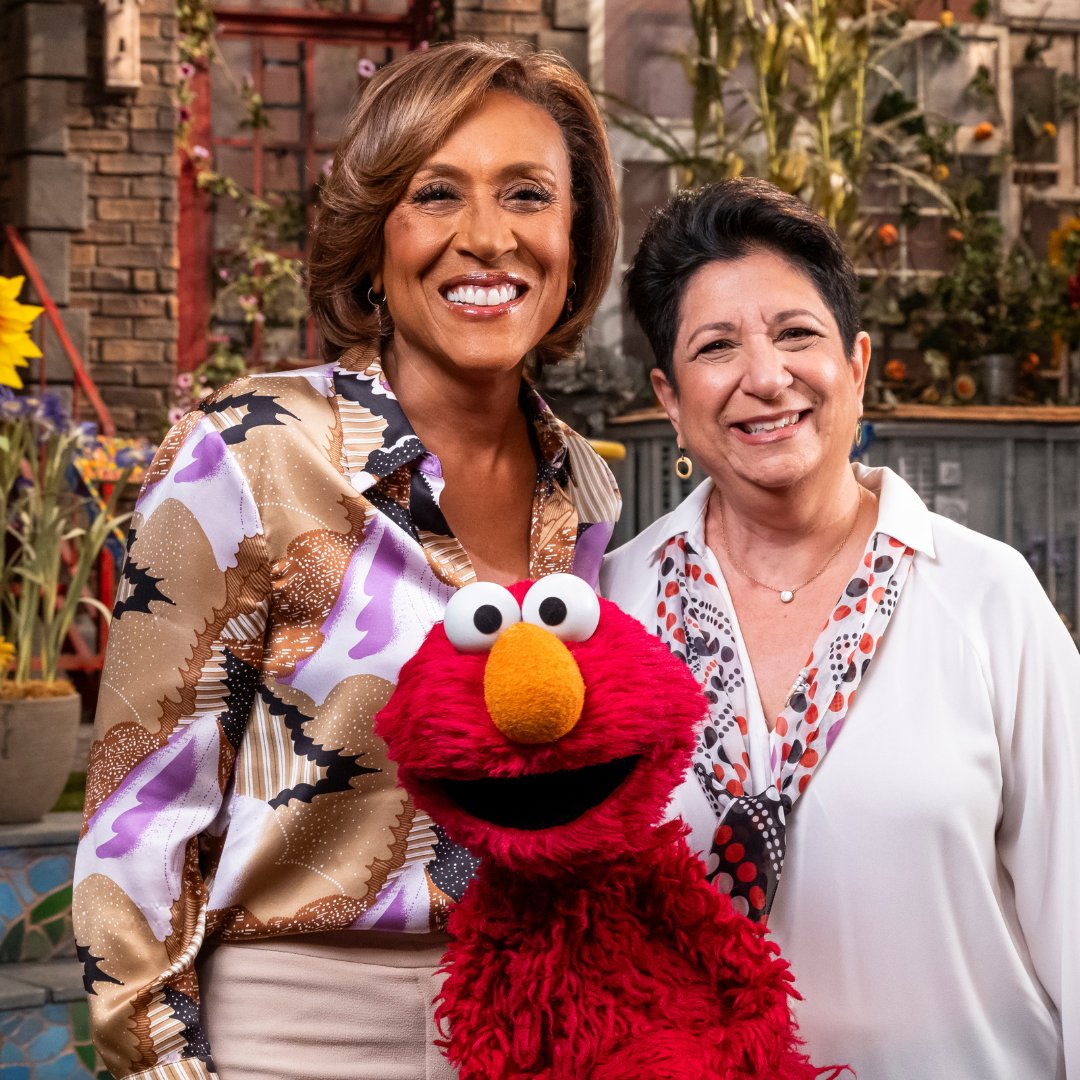 Elmo wants to say a great big thank you to Ms. @RobinRoberts for checking in on Elmo! This little red monster feels really special knowing that he can always talk to grown-ups like you about how Elmo is feeling. ❤️ #EmotionalWellBeing