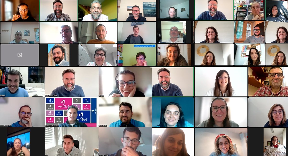 Los Equipos Europeos que, en este año lectivo (2023-24), reflexionan sobre salud mental, neuroeducación, deporte marista y religión, realizaron sus ultimas reuniones en línea el 25 y 29 de abril.🔗goo.su/fNihB <a href="/maristsmre/">Marist Region of Europe</a>