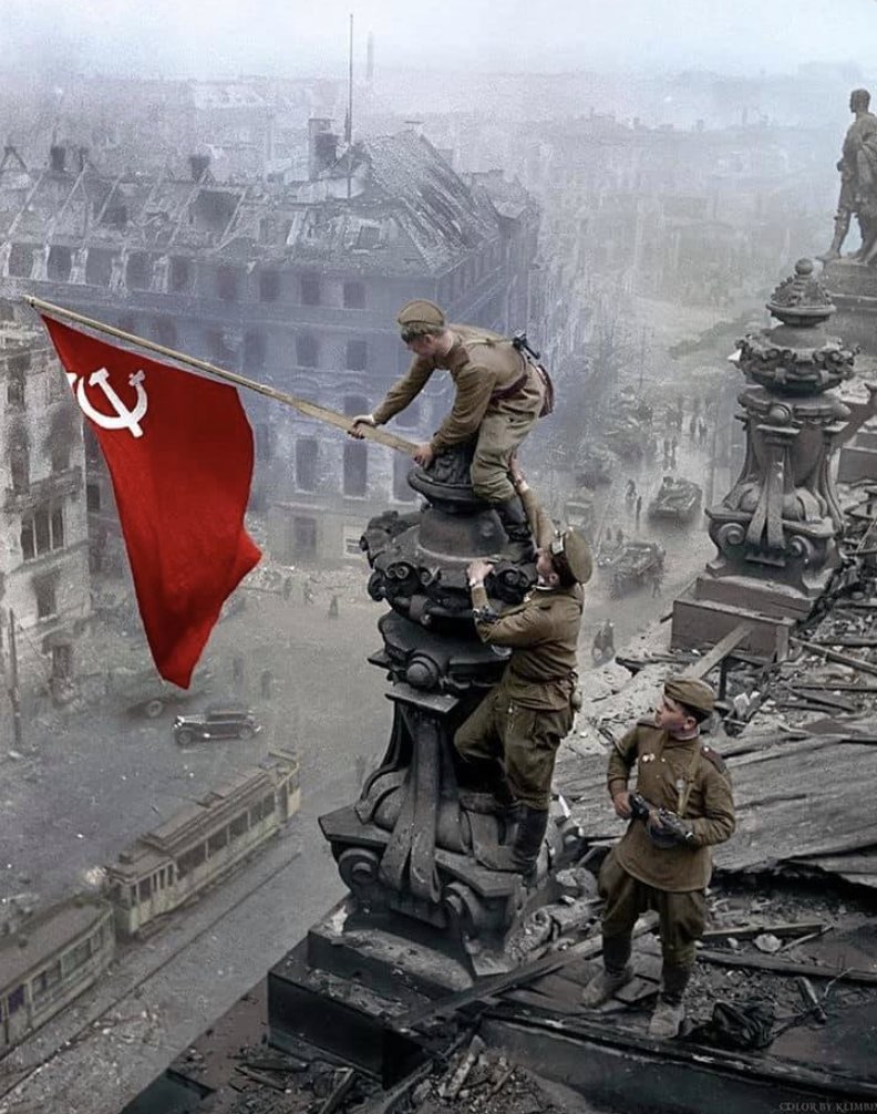Thanks to whom ?
Never forget who liberated the World from fascism/nazis and Russians are finishing the job in Ukraine these days.
There are a few remains here and there > Ukraine, EU, US, globalist elites....but Moscow and Beijing alongside BRICS+ and Global South will take care