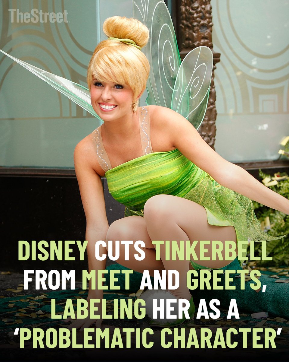 Disney World has quietly axed one of its classic characters from doing meet-and-greets at the park. This move comes after Tinkerbell was flagged internally for her controversial portrayal in films. 🧚⁠
⁠
More:⁠ trib.al/dcbpV8w
⁠
⁠
⁠
#Disney #tinkerbell #peterpan…