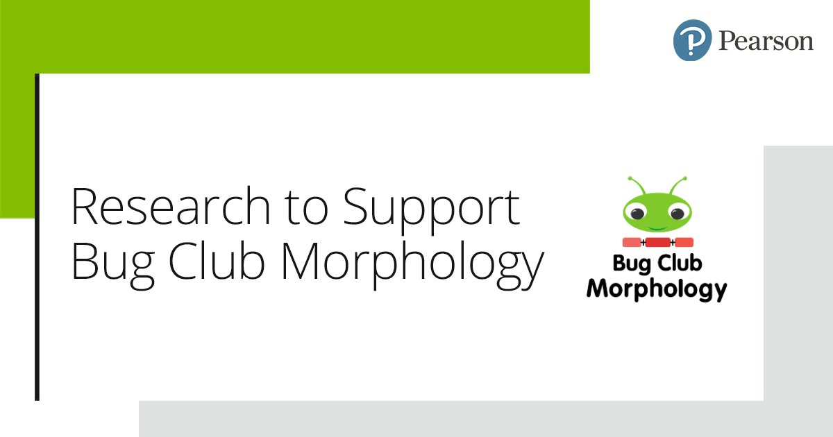 📚 Dive into the research behind Bug Club #Morphology! 📖 Explore the evidence-based strategies and findings that drive effective literacy instruction for students. #Literacy #Education #BugClubMorphology 📝🔍 > ow.ly/Qpcl50RtyZt