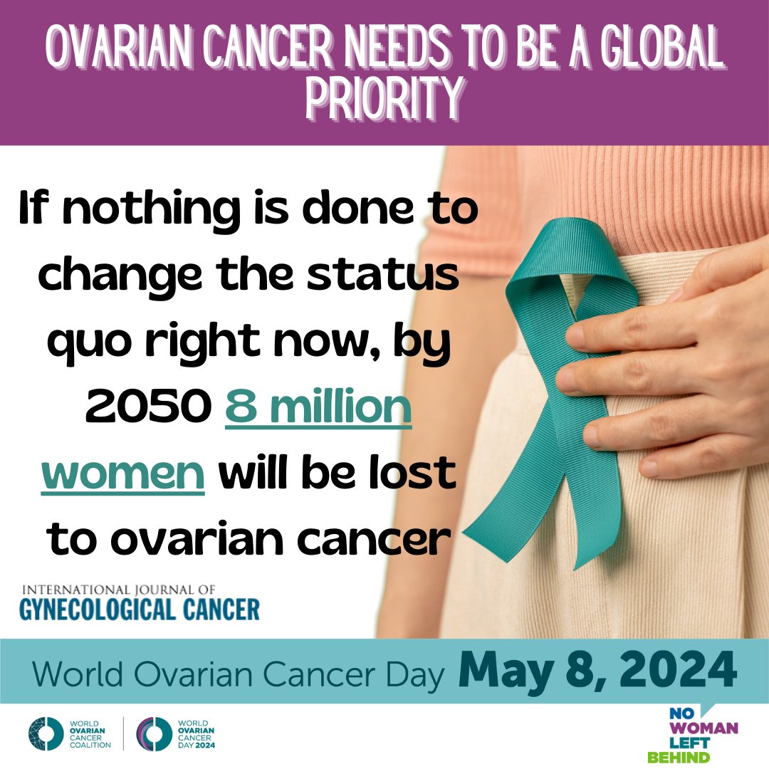 #WOCD2024 Ovarian cancer is a global concern and much more needs to be done to tackle this disease on all fronts #NoWomanLeftBehind @OvCancerDay @TargetOvarian @WorldGOday @pedroramirezMD @HsuMd @JayrajAarthi @AndreFernandes2 @IGCSociety @ESGO_society @ENYGO_official @OncoAlert…