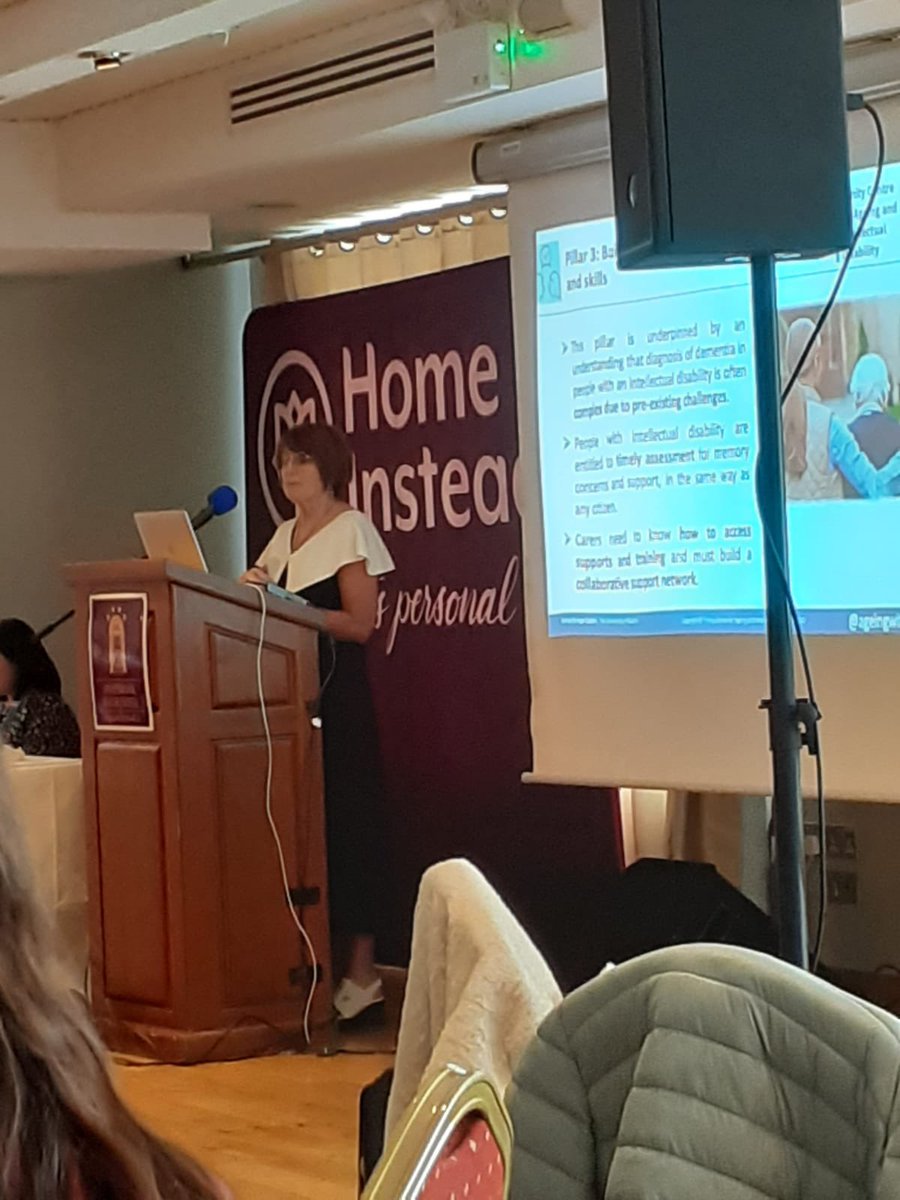 @MccarrmMary presenting today at #16dementiaconference on person centred care. @ProfLawlor @MaryButlerTD @EngagingDemIrl