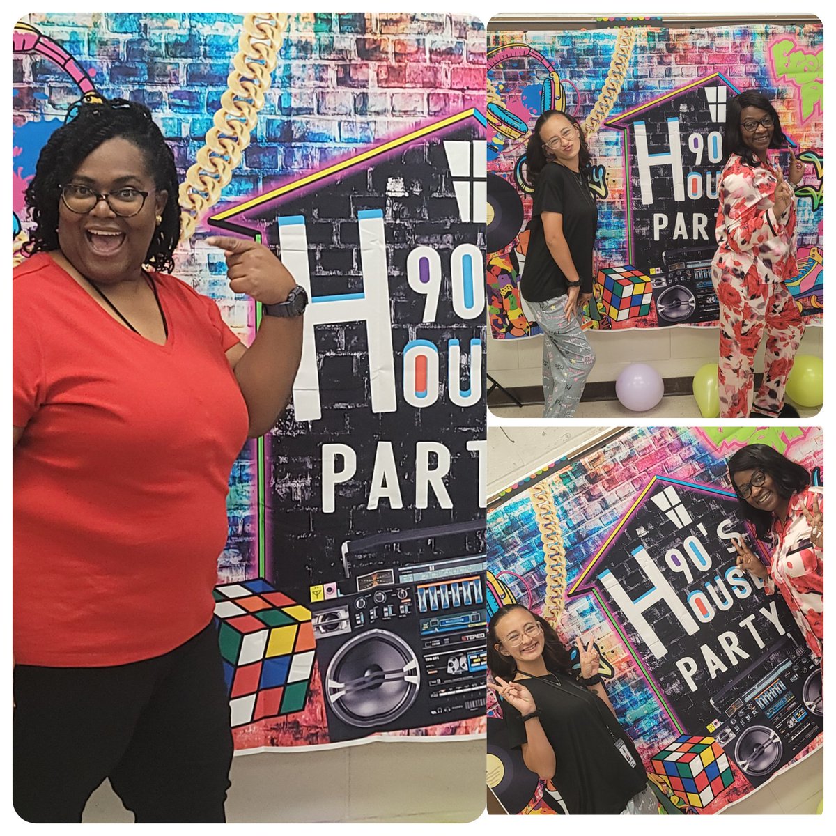 HoffyJAMClass's tweet photo. It's a throw-back party!!!!
90's themed week of fun filled activities...
Definitely memorable and priceless!
Shout out to LAES administration and staff!!
Thanks to @7BrewCoffee for their support!
#TeacherAppreciationWeek 
@LoydEAuman 
@CumberlandCoSch https://t.co/YJxX3kXVqK