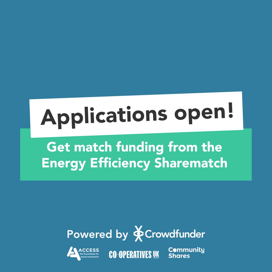 🔋New fund supports community businesses to ‘go green!’ 🌲 @CooperativesUK @crowdfunderuk & @si_access have come together to support communities to invest in energy efficiency measures via community shares🌞 More here 👉 uk.coop/support-your-c…
